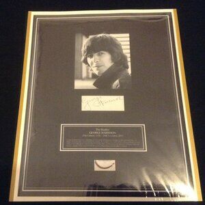 Beatles Rare George Harrison Authentic Hair Lock